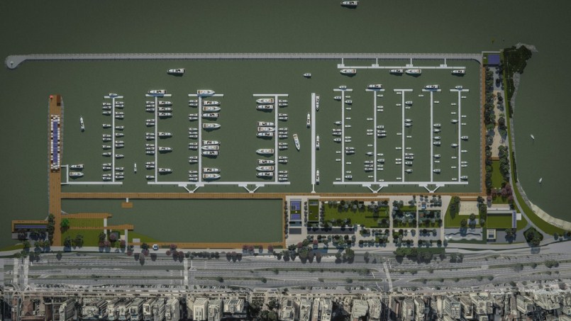 Projeto urbanístico da Marina de Florianópolis