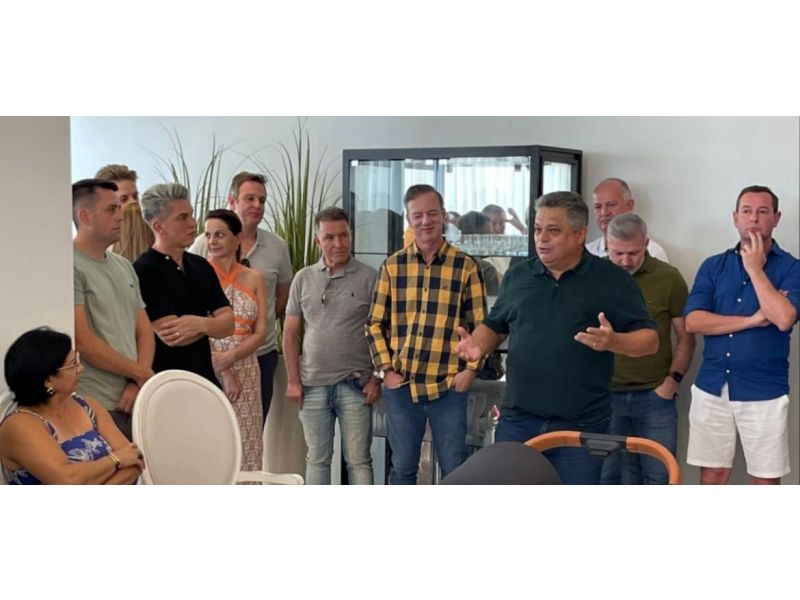 João Rodrigues critica o presidente do PL, Valdemar da Costa Neto, em encontro com lideranças do PSD