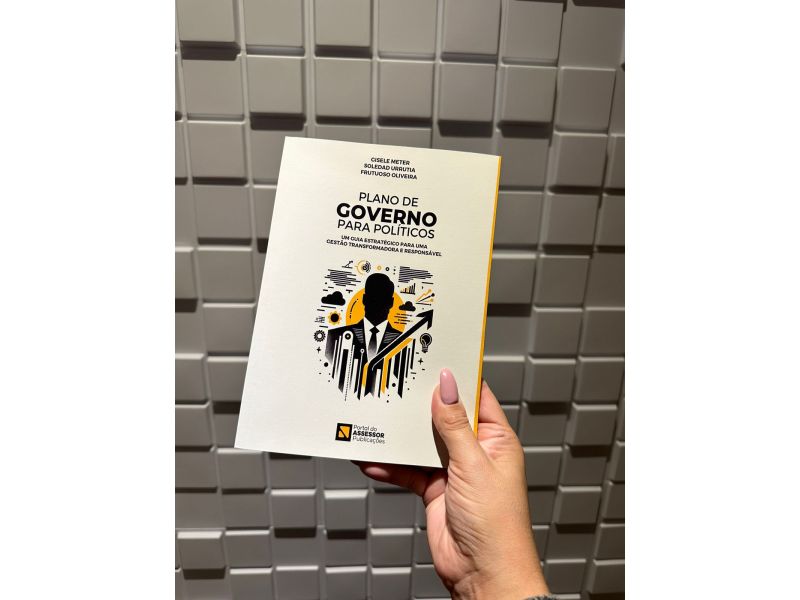 Livro de Soledad Urrutia, Gisele Meter e Frutuoso Oliveira sobre planos de governo