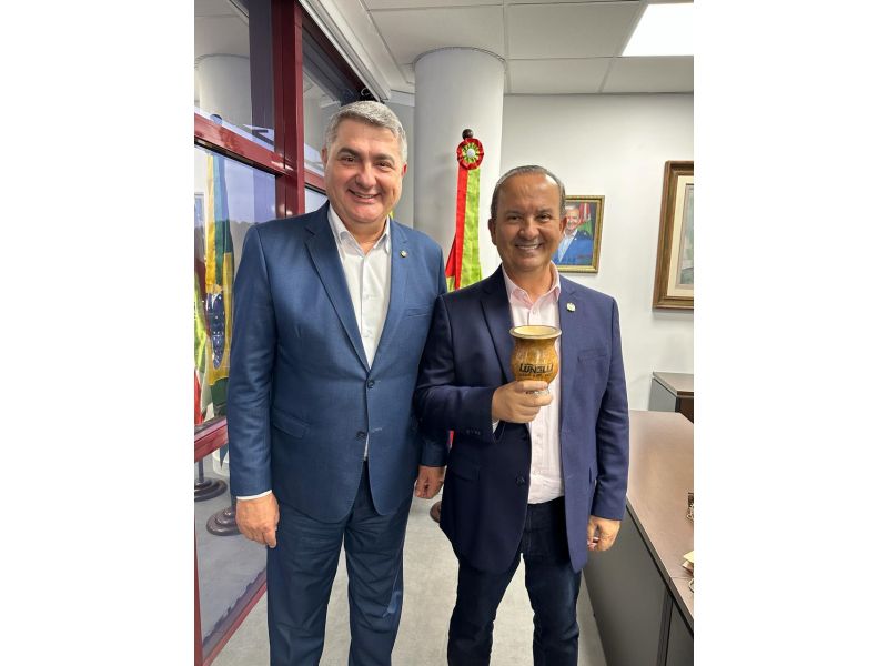 Antídio Lunelli e Jorginho Mello