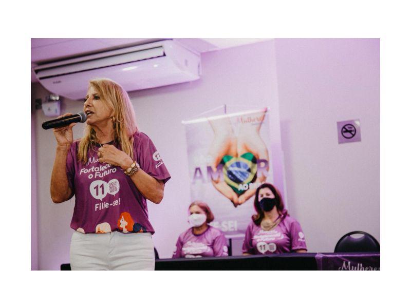Beth Tiscoski (PP) é coordenadora das Mulheres Progressistas de Santa Catarina.