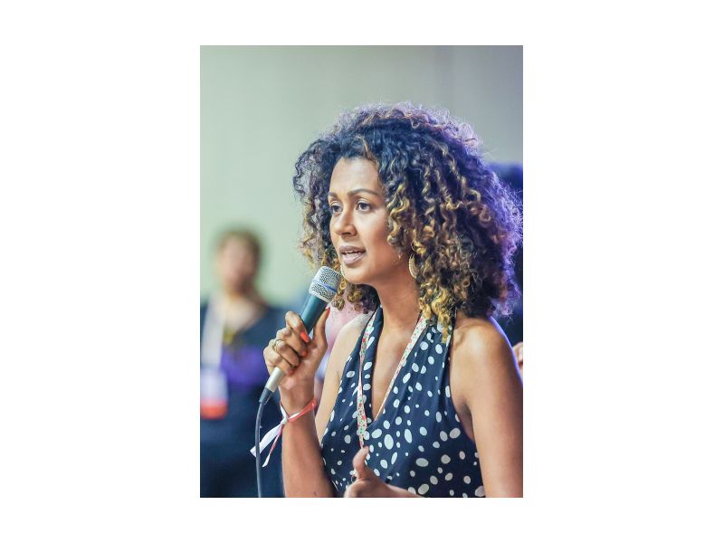 Bia Vargas (PT) é empresária e concorreu a vice-governadora em 2022.