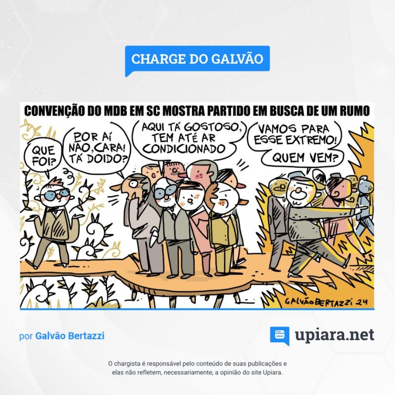 Galvão Bertazzi e a convenção do MDB-SC