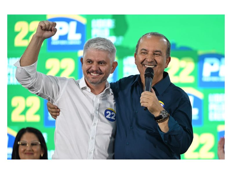 Egídio Ferrari e Jorginho Mello. PL ganhou um deputado estadual e um pré-candidato a prefeito.