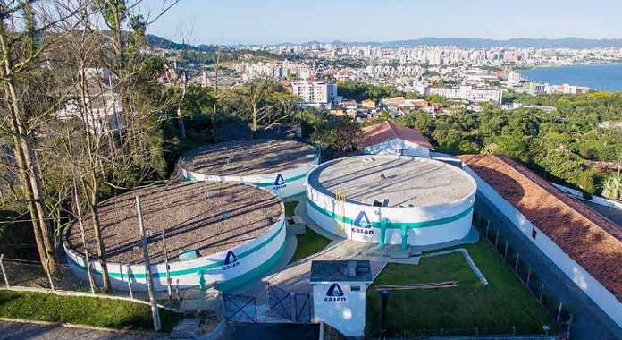 reservatório casan são josé