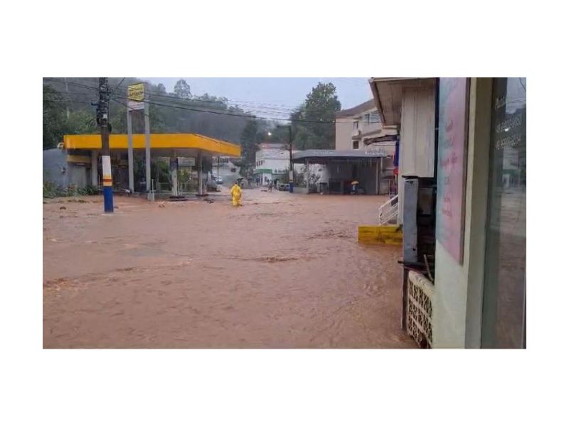 Município de Ipira alagado. Alesc enviará recursos emergenciais