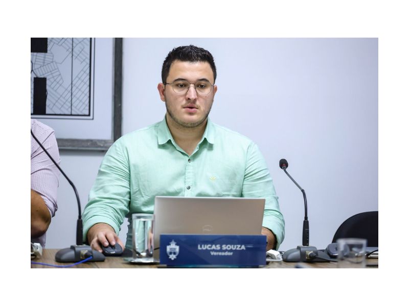 Vereador de Joinville Lucas Souza