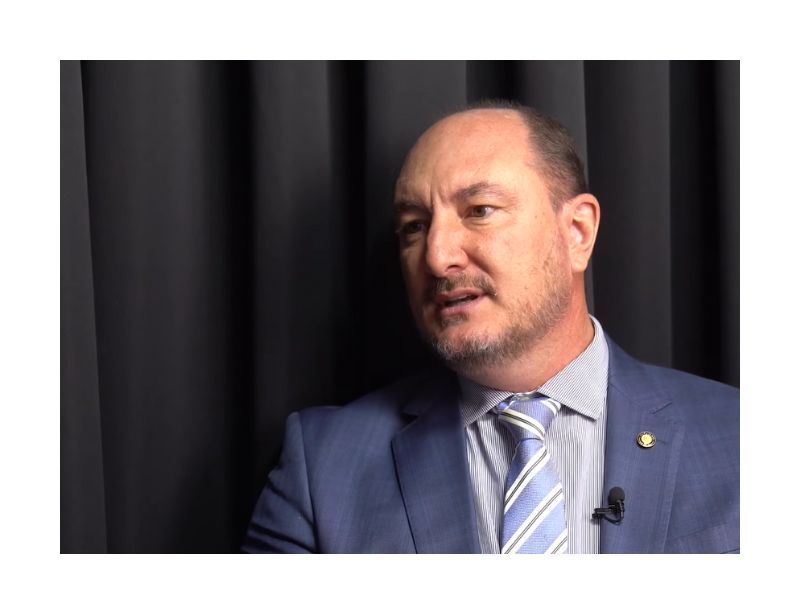 deputado estadual Mauro de Nadal, entrevistado no Cabeça de Político