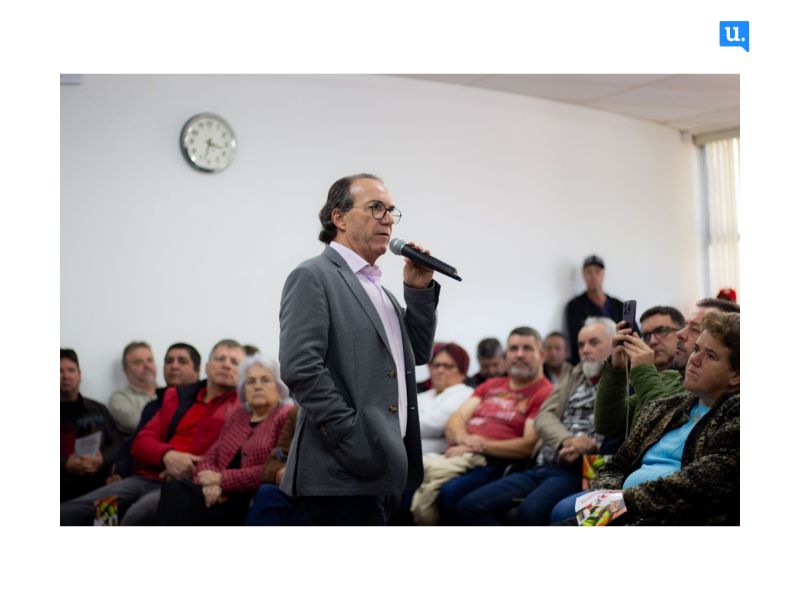 Décio Lima discursa sobre as eleições municipais