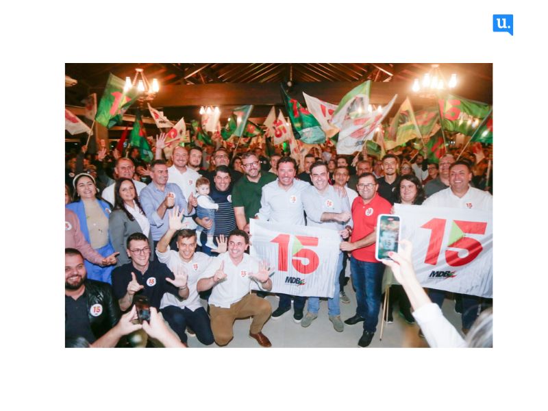 MDB mobiliza pessoas em Camboriú