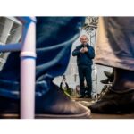 Jorginho discursa na inauguração do MultiHospital.