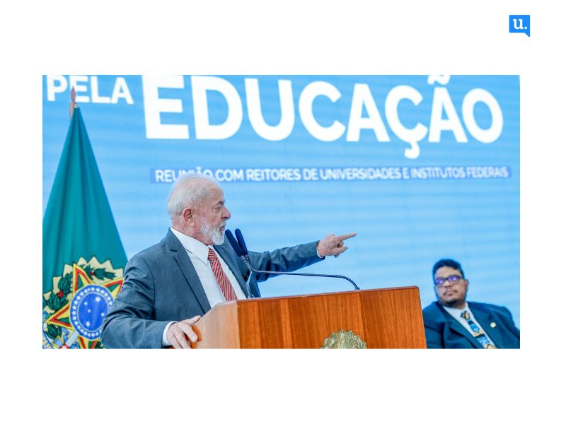 Presidente Lula (PT) anunciou o PAC Universidades, com R$5,5 bilhões para universidades, institutos federais e hospitais universitários