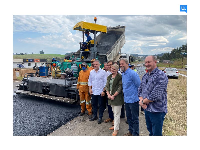 Renan Filho, deputados, prefeitos e uma única mulher na vistoria das obras da BR-480