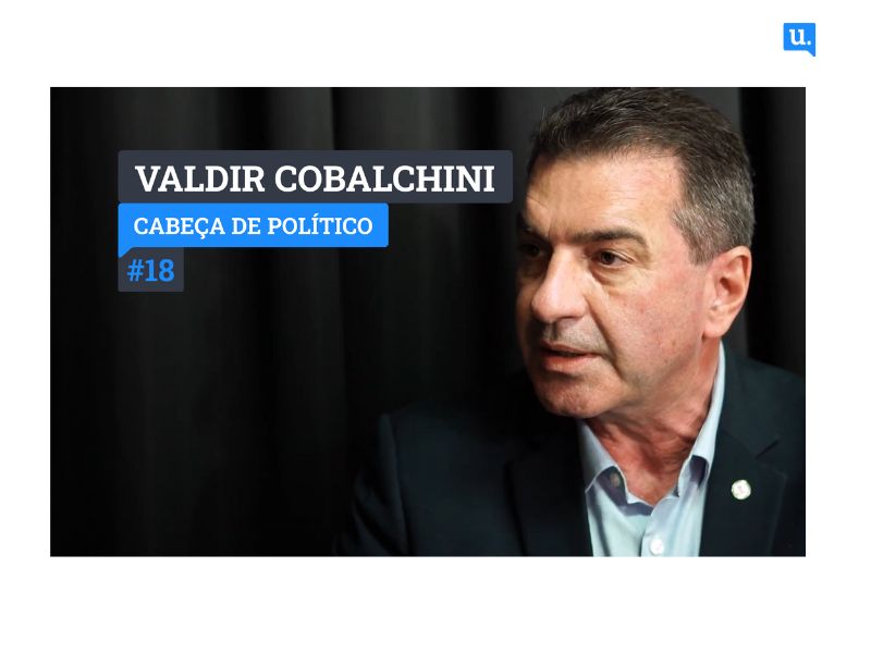 O deputado federal Valdir Cobalchini (MDB) é o entrevistado de Upiara Boschi no Cabeça de Político de 13 de junho de 2023