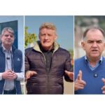 Gariba (MDB), Gerri Consoli (PSD) e Maneca (PL) são pré-candidatos a prefeito de Rio do Sul e conversam sobre aliança