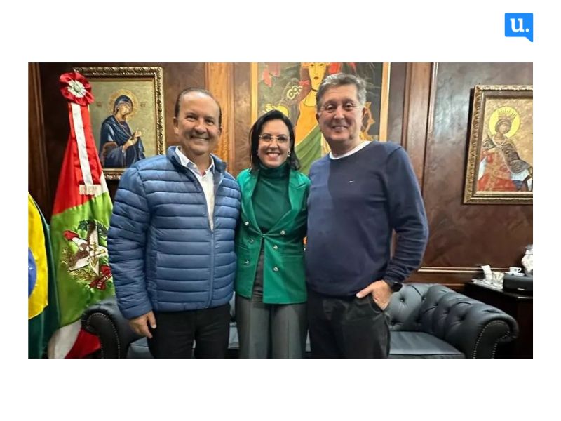 Governador Jorginho Mello (PL) escolheu a vereadora Maryanne Mattos (PL) para ser vice na chapa do prefeito Topázio Neto (PSD) à reeleição