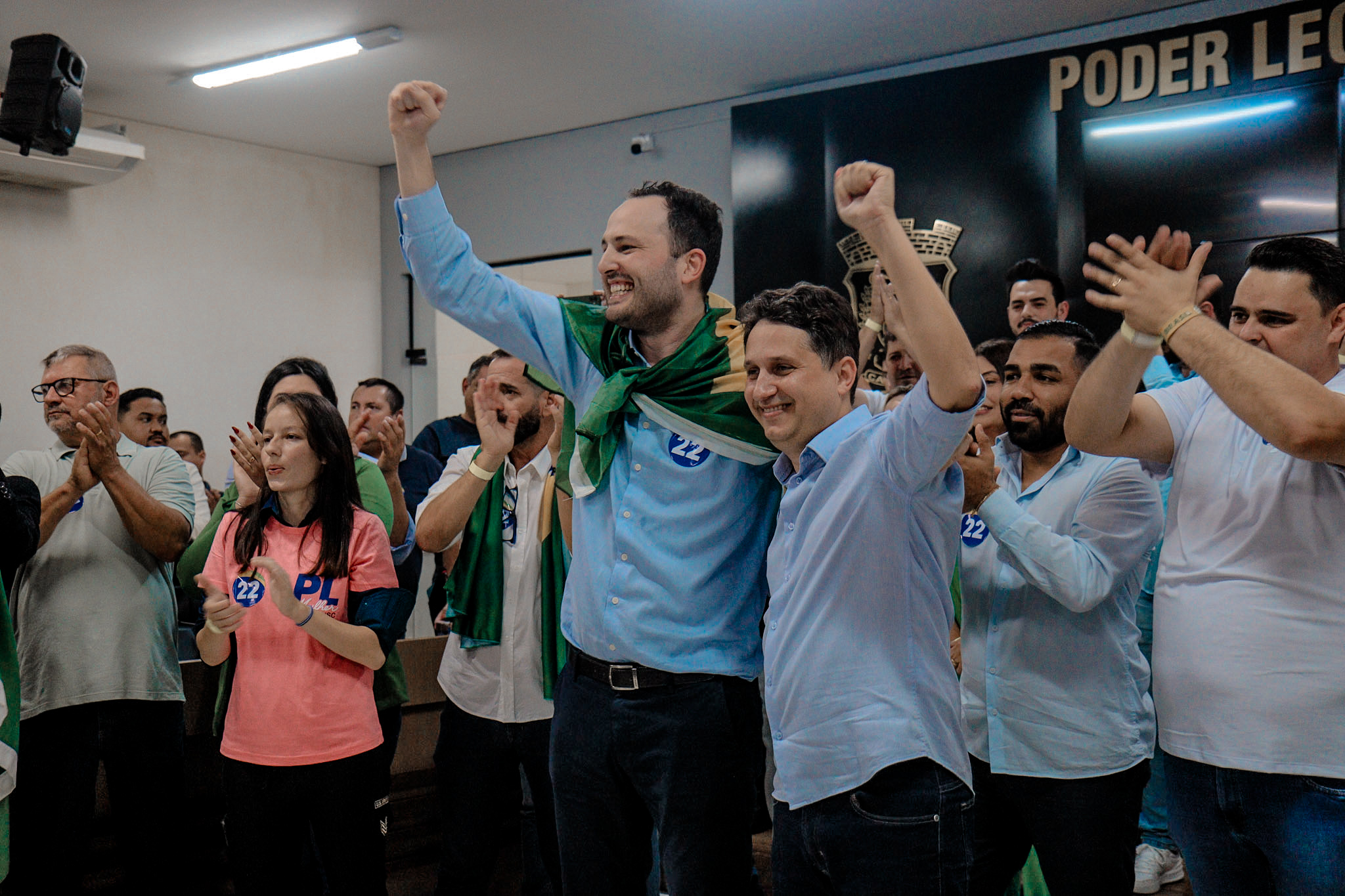 As convenções do PL e o União confirmaram Ramon Jacob (PL) candidato a prefeito de Camboriú e John Lenon Teodoro (União) vice