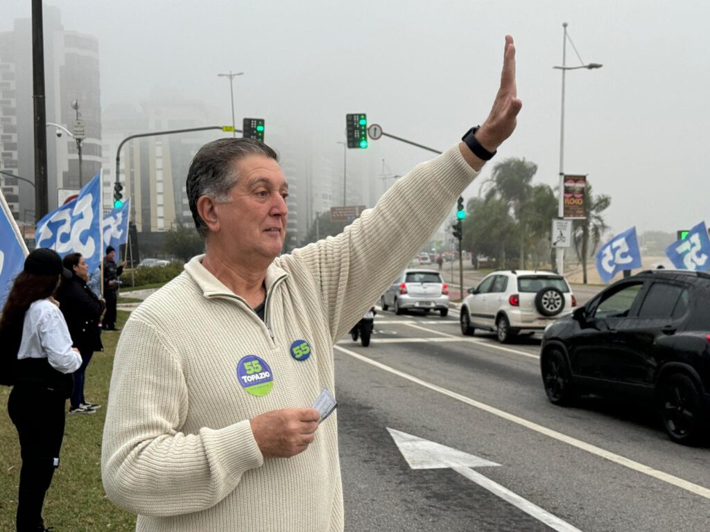 Pesquisas do 100% Cidades apontam favoritismo de Topázio Neto em Florianópolis (Divulgação)