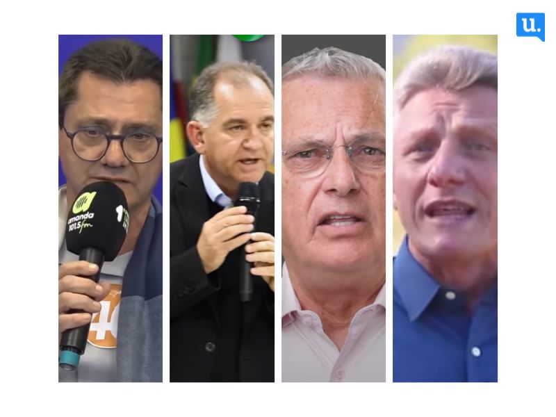 Pesquisa eleitoral do instituto Data SC apresenta quatro candidatos empatados tecnicamente na disputa pela prefeitura de Rio do Sul