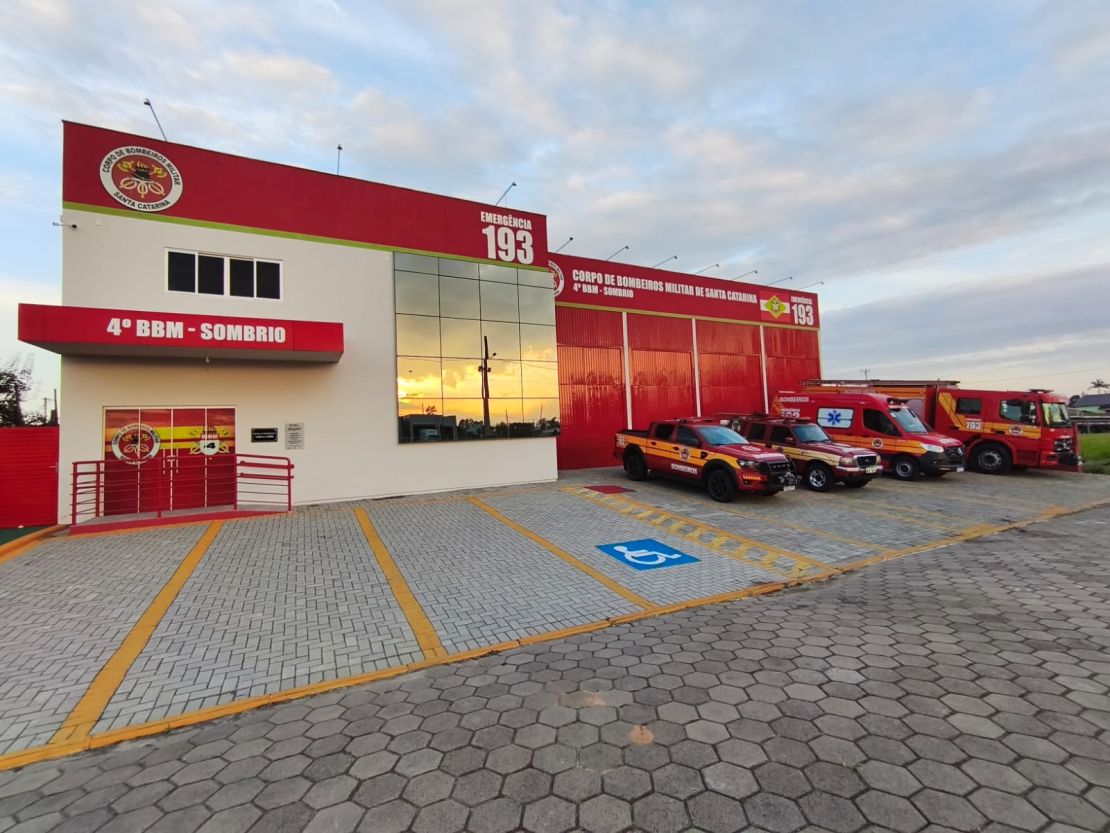 Novo quartel do CBMSC