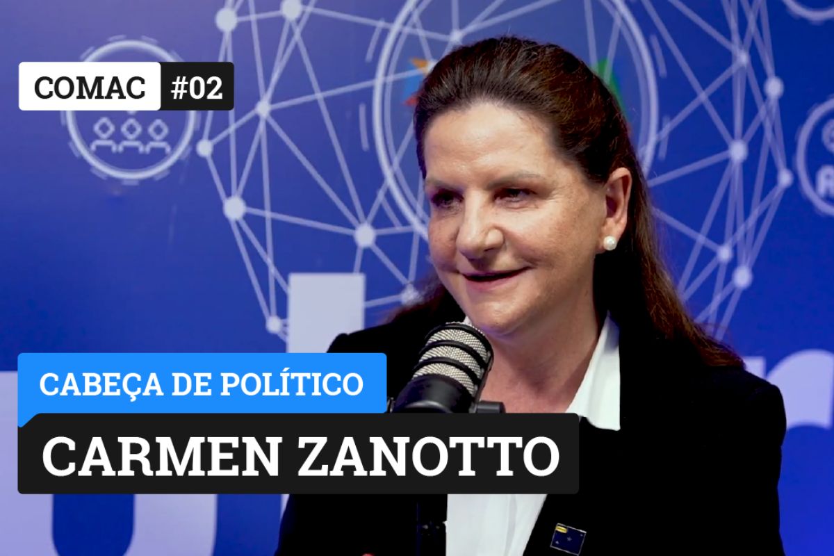 Entrevistada no Cabeça de Político de 11/09/25, Carmen Zanotto falou sobre filiação ao Republicanos e desafios na prefeitura de Lages
