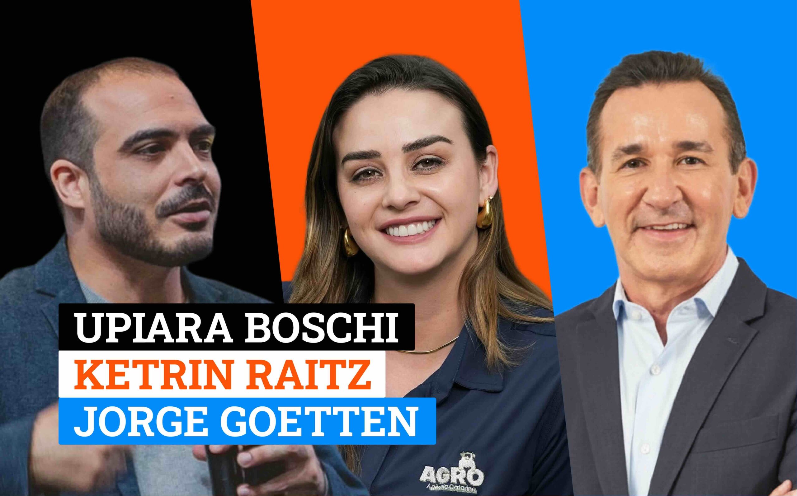 Ketrin Raitz e Jorge Goetten são os convidados do F5 Upiara Podcast para falar sobre o agronegócio em SC e os rumos do Republicanos