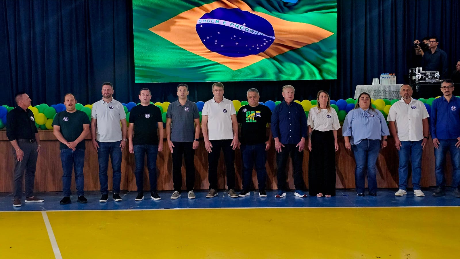 Nilso Berlanda perfila com João Rodrigues em evento do PSD em Curitibanos