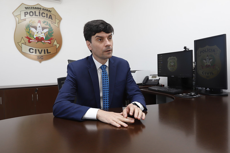 Ulisses Gabriel, delegado-geral da Polícia Civil
