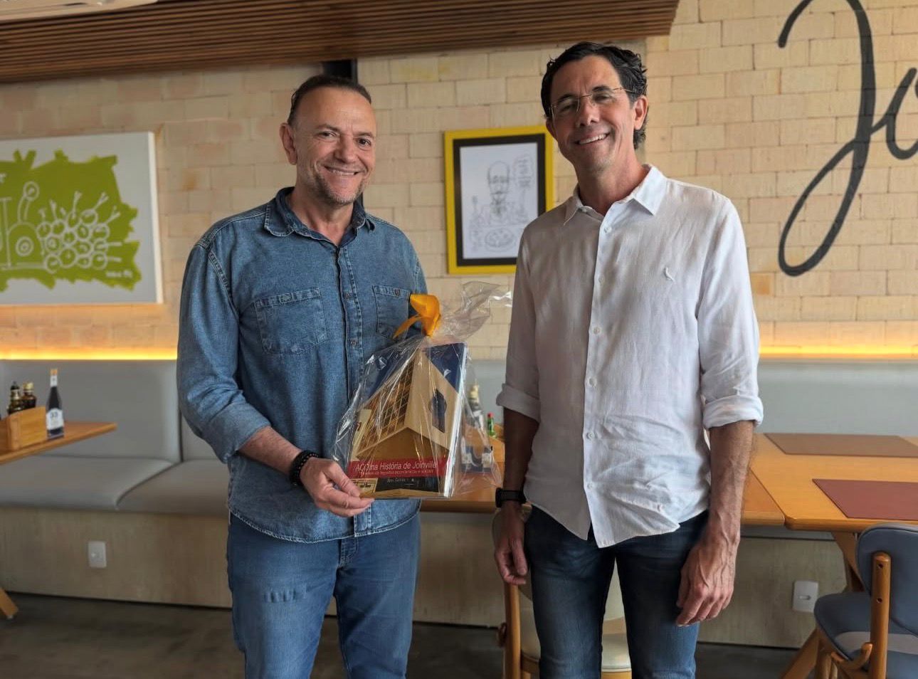 Presidente nacional do PT em reunião no final de semana com o presidente da Acij