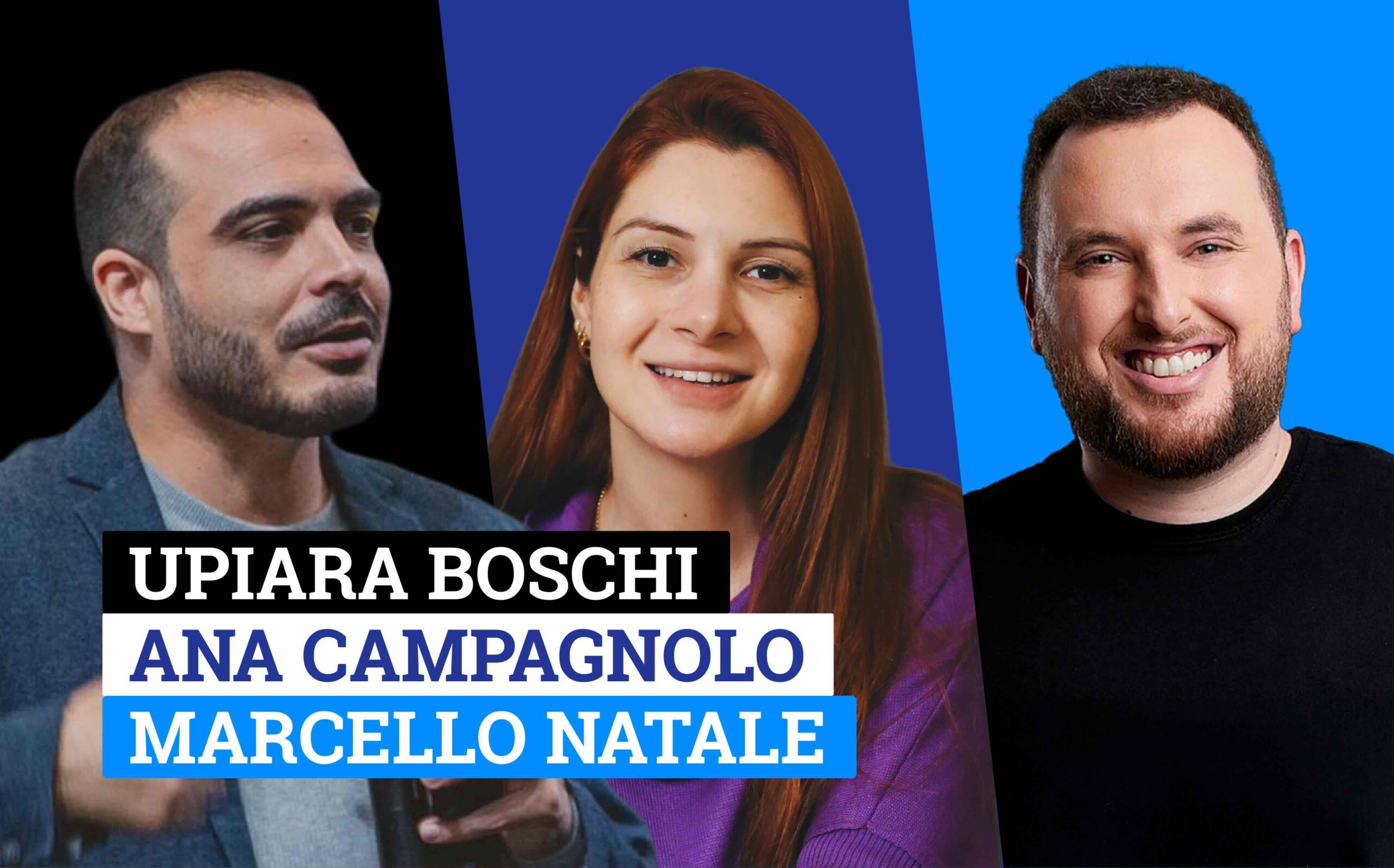 Upiara Boschi, Ana Campagnolo e Marcello Natale participam do podcast SCC Upiara em 16/02/2026