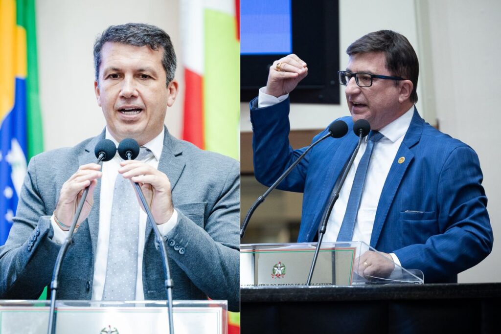Camilo Martins e Junior Cardoso vão para o PL na janela partidária. Fotos: Bruno Collaço e Rodrigo Corrêa, Agência AL.