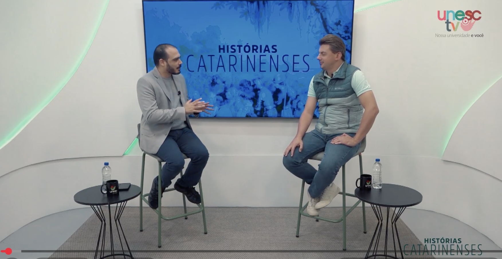 Mario Gaidzinski no Histórias Catarinenses, da Unesc TV