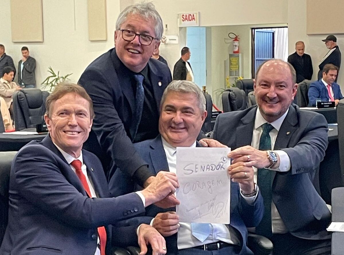 Deputados do MDB querem Antidio Lunelli senador